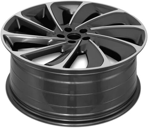 New OEM Replacement Wheel for 2019-2024 Lincoln Nautilus 21x9 inch Aluminum Rim Machined Face with Painted Inlay Charcoal Fit 265/40R21 in Saudi Arabia