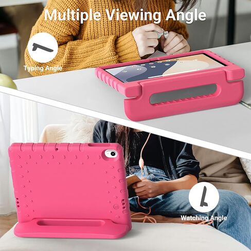 Kids Case for Walmart Onn 10.1 Inch Tablet 2024 Release(Model: 100135925), Kidfriendly Shockproof Durable Cover with Convertible Handle Stand for Boys Girls, Purple in Saudi Arabia