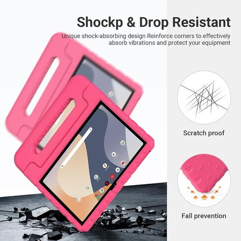 Kids Case for Walmart Onn 10.1 Inch Tablet 2024 Release(Model: 100135925), Kidfriendly Shockproof Durable Cover with Convertible Handle Stand for Boys Girls, Purple in Saudi Arabia