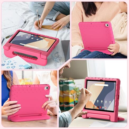 Kids Case for Walmart Onn 10.1 Inch Tablet 2024 Release(Model: 100135925), Kidfriendly Shockproof Durable Cover with Convertible Handle Stand for Boys Girls, Purple in Saudi Arabia