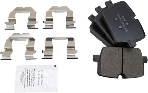 TRQ Rear Brake Pad and Rotor Set Ceramic G Coated Rotors Compatible with 2019-2020 BMW 330i 330i xDrive 2019-2021 Z4 in Saudi Arabia