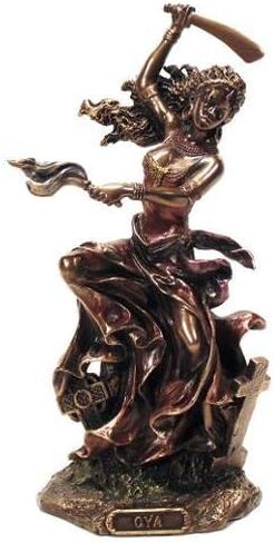 WU OYA African Goddess of Wind, Storm & Transformation Statue in Saudi Arabia