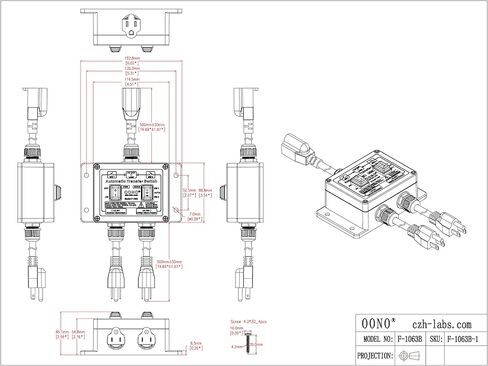Manual and Automatic Transfer Switch, AC120V 15A ATS Auto Transfer Switch in Kuwait