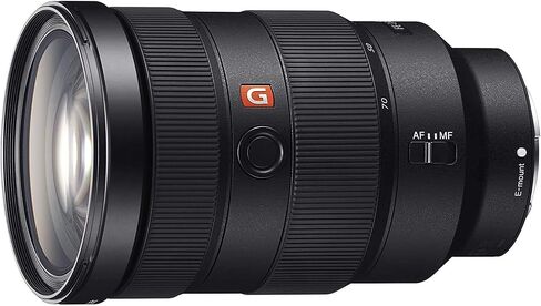 حزمة عدسة تكبير كاملة الإطار Sony FE مقاس 24-70 مم F2.8 GM مع حقيبة عدسة وبطاقة ذاكرة 128 جيجابايت و64 جيجابايت وسترة مطر + المزيد | سوني 24-70 in Saudi Arabia