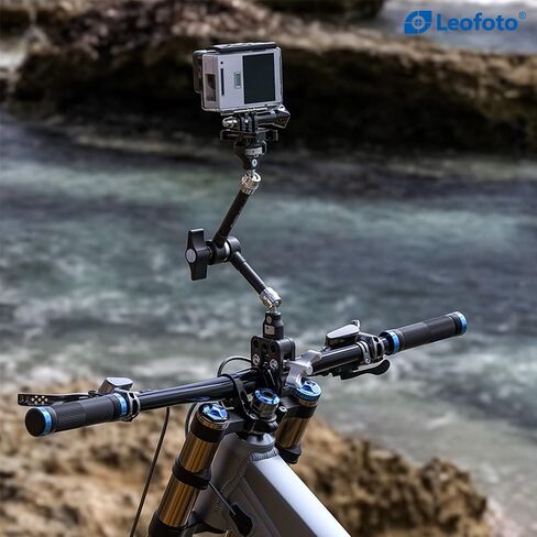 LEOFOTO MC-01 مشبك صغير من الفولاذ المنغنيز جميع المعادن متعددة الوظائف/ملحقات الاستوديو العالمية مع مقبس أنثى 1/4 بوصة in Saudi Arabia