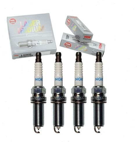4 pc NGK Laser Iridium Spark Plugs compatible with Honda Civic 2.0L L4 2016-2020 in Saudi Arabia