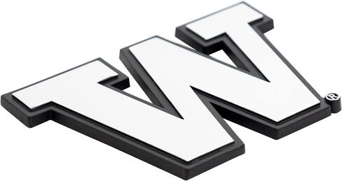 Desert Cactus University of Washington Metal 3D Auto Car Emblem Sticker Chrome U of W UW Huskies Husky Premium Truck Vehicle Emblems in Saudi Arabia