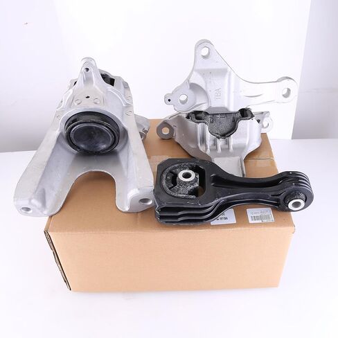 3 قطع دعم المحرك لعام 2016-2019 متوافق مع هوندا المتوافقة مع ناقل الحركة الأوتوماتيكي Civic 2.0L Cvt # GP9957/A45004/EM7308/9957/50820TBAA02/GP9963/A45006/9963/50890TBAA82 in Kuwait