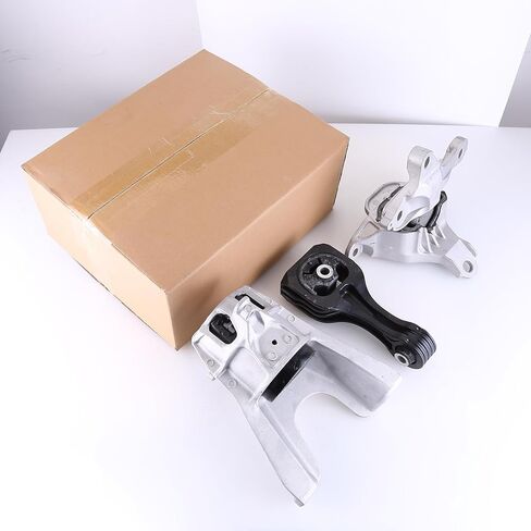 3 قطع دعم المحرك لعام 2016-2019 متوافق مع هوندا المتوافقة مع ناقل الحركة الأوتوماتيكي Civic 2.0L Cvt # GP9957/A45004/EM7308/9957/50820TBAA02/GP9963/A45006/9963/50890TBAA82 in Kuwait