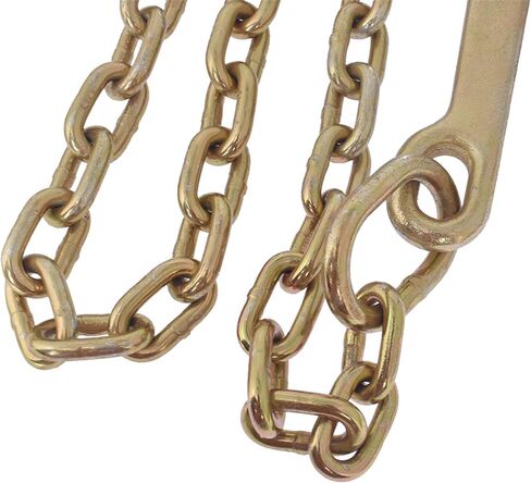Waltyotur 5/16 x 6 FT Grade 70 سحب سلسلة 15 J هوك وT هوك صغير J هوك لاستبدال محور هادم الانتعاش in Saudi Arabia