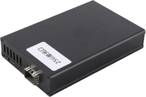 Zunate for Thunderbolt 3 25G Ethernet Adapter ، for Thunderbolt 3 to RJ45 Adapter ، لاتصالات الشبكة عالية السرعة ، متوافقة مع Thunderbolt 3 4 5 USB4 (منفذ مزدوج) in Kuwait