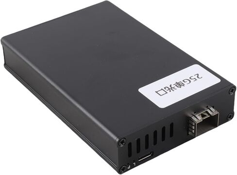 Zunate for Thunderbolt 3 25G Ethernet Adapter ، for Thunderbolt 3 to RJ45 Adapter ، لاتصالات الشبكة عالية السرعة ، متوافقة مع Thunderbolt 3 4 5 USB4 (منفذ مزدوج) in Kuwait