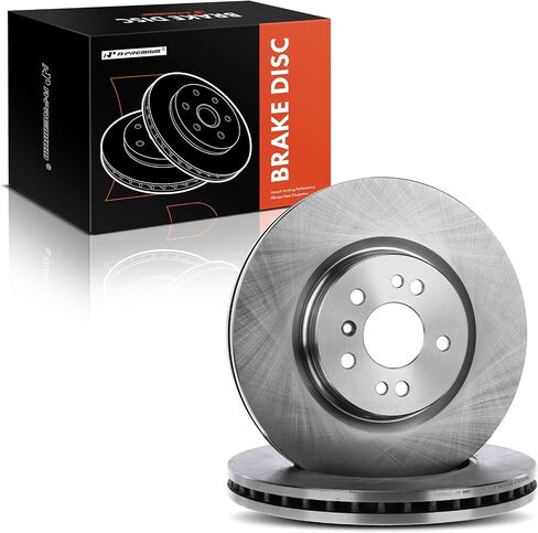 A-Premium 12.99 inch (330mm) Front Vented Disc Brake Rotors Compatible with Select Mercedes-Benz Models - R320 ML320 2007-2009, R350 2006-2012, R500 ML500 06-07, ML350 06-11, ML450, ML550, 2-PC Set in Saudi Arabia