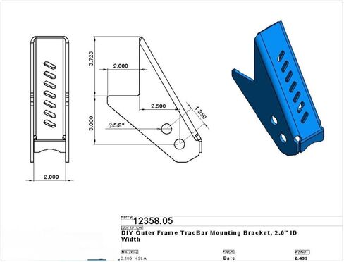 Tracbar Outer Frame Mount in Saudi Arabia