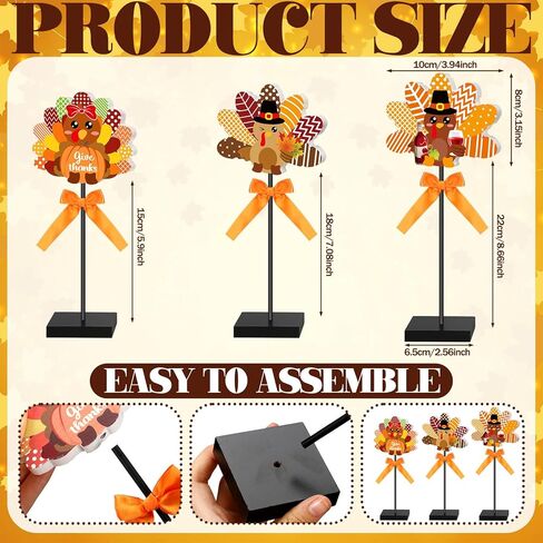 6 Pcs Valentine's Day Heart Wooden Sign Set Heart Shape Tall Standing Table Sign Love Table Centerpiece Valentine's Day Tabletop Decor Farmhouse Wood Block for Wedding Party Home Decorations in Kuwait