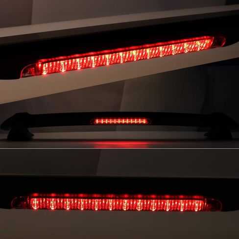 سبويلر صندوق السيارة متوافق مع تويوتا كورولا 2009-2013، ABS أسود مطفي مع ضوء الفرامل الثالث، غطاء جناح سبويلر للشفاه من IKON MOTORSPORTS، 2010 2011 2012 in Kuwait