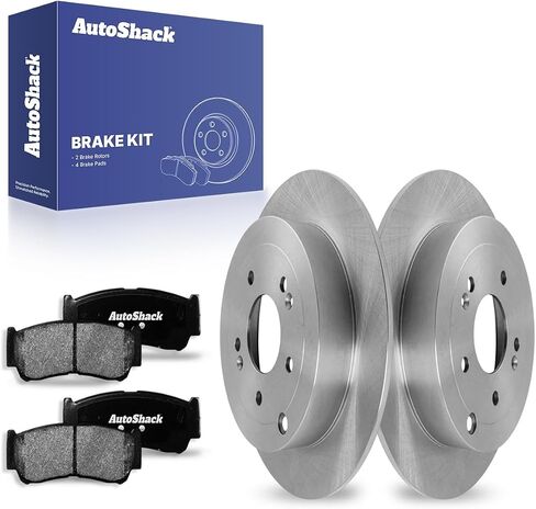 وسادات الفرامل السيراميكية لدوارات الفرامل الخلفية من AutoShack | بديل لسيارة هيونداي سانتا في 2007-2009 2.7L 3.3L V6 AWD FWD | طقم فرامل 6 قطع in Saudi Arabia