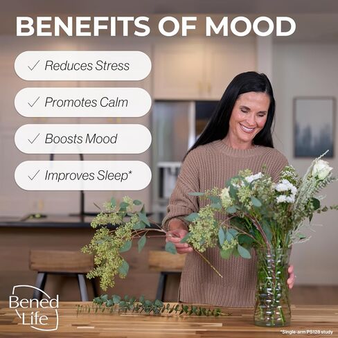 Bened Life Neuralli Mood with PS128 for Stress Relief & Recovery via The Gut-Brain Axis (30-Day Supply), Ages 18+ in Saudi Arabia