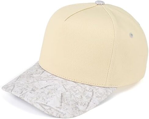 ScarvesMe Unisex Women Men Two Tone Canvas Cotton Snapback Trucker Hat Baseball Cap in Saudi Arabia