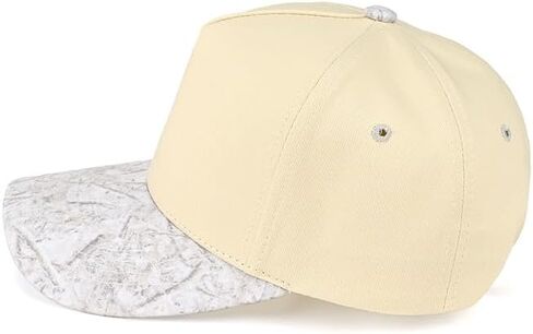 ScarvesMe Unisex Women Men Two Tone Canvas Cotton Snapback Trucker Hat Baseball Cap in Saudi Arabia
