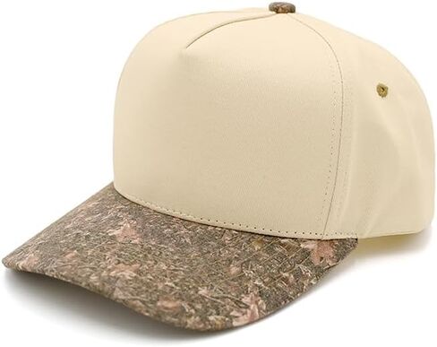 ScarvesMe Unisex Women Men Two Tone Canvas Cotton Snapback Trucker Hat Baseball Cap in Saudi Arabia