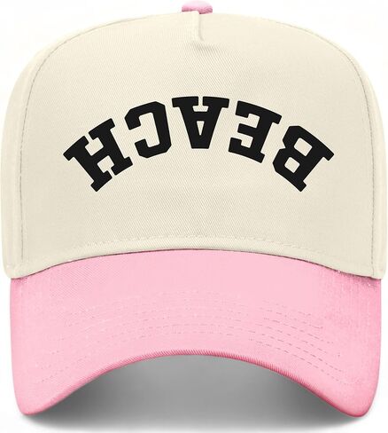 قبعة سائق الشاحنة الكلاسيكية المعكوسة للشاطئ رأسًا على عقب | قبعة بيسبول Snapback ممتازة للرجال والنساء in Kuwait