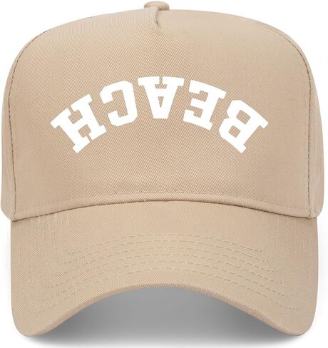 قبعة سائق الشاحنة الكلاسيكية المعكوسة للشاطئ رأسًا على عقب | قبعة بيسبول Snapback ممتازة للرجال والنساء in Kuwait