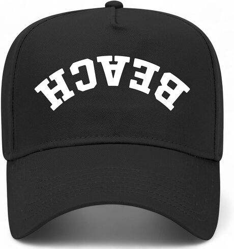 قبعة سائق الشاحنة الكلاسيكية المعكوسة للشاطئ رأسًا على عقب | قبعة بيسبول Snapback ممتازة للرجال والنساء in Saudi Arabia