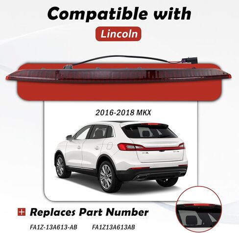 923-117 3rd Third Brake Light, Center High Mount Stop Light Compatible with 2015-2020 GMC Yukon/Yukon XL/Cadillac Escalade/Escalade ESV Replaces# 22783103 22803028 in Kuwait