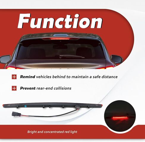 923-117 3rd Third Brake Light, Center High Mount Stop Light Compatible with 2015-2020 GMC Yukon/Yukon XL/Cadillac Escalade/Escalade ESV Replaces# 22783103 22803028 in Kuwait