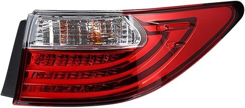 Astra Depot Tail Light Assembly Compatible for Lexus ES300H/ES350 2013-2015, Right (Passenger) Side, Outer, Lens and Housing Replace Part# 81551-33560, LX2805113 in Saudi Arabia