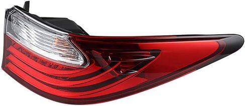 Astra Depot Tail Light Assembly Compatible for Lexus ES300H/ES350 2013-2015, Right (Passenger) Side, Outer, Lens and Housing Replace Part# 81551-33560, LX2805113 in Saudi Arabia