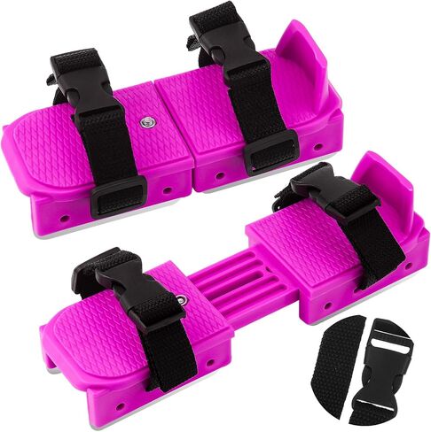 Toddler Ice Skates with Storage Bag Adjustable Kids Ice Skates with Clip on Strap Double Runner Ice Skating Shoes for Winter Boys Girls Children Baby Beginner Junior Skaters Training, Blue in Saudi Arabia