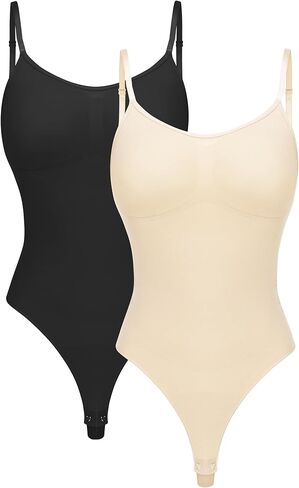 بدلة للجسم من EUYZOU للنساء للتحكم في البطن بدون خياطة ونحت الجسم in Kuwait