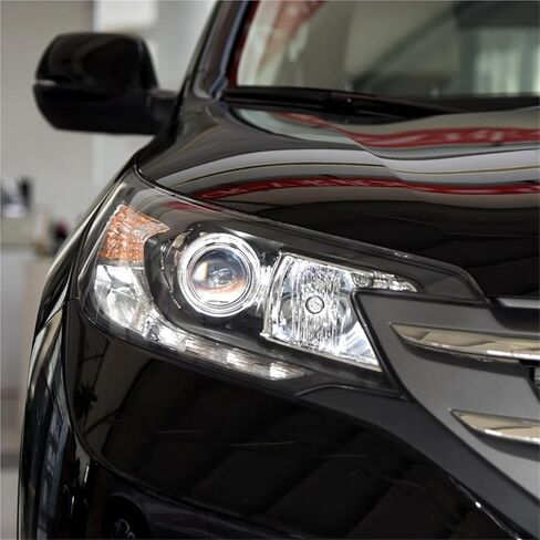متوافق لهوندا CRV CR-V 2012 2013 2014 غطاء المصباح الأمامي للسيارات كشافات الزجاج الشفاف عاكس الضوء مصباح قذيفة عدسة (1 قطعة الجانب الأيمن) in Kuwait