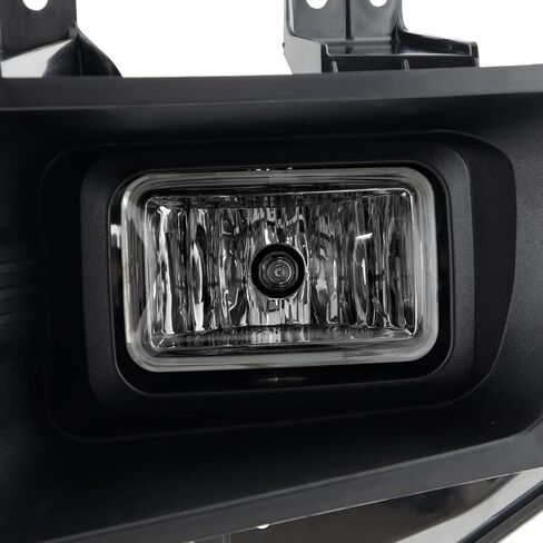 AKKON - Fits 2017-2019 Ford F250 F350 SuperDuty Halogen Fog Lights Driving Lamp Pair w/Wiring Harness Switch Accessories in Saudi Arabia