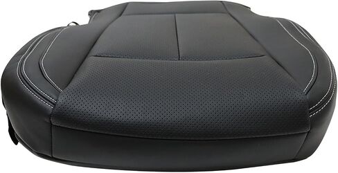 NLQR Front Driver Side Bottom Replacement Seat Cover Black Microfiber Leather Compatible with Ford F150 Super Crew Cab 2015 2016 2017 2018 2019 2020 2021 in Saudi Arabia