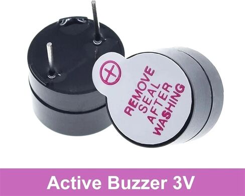 10PCS Active Buzzer 3V/5V/12V/16R TMB12A03 TMB12A05 TMB12A12 Magnetic Long Continous Beep Tone 12095 12 * 9.5mm Mini Speaker(Passive Buzzer) in Saudi Arabia