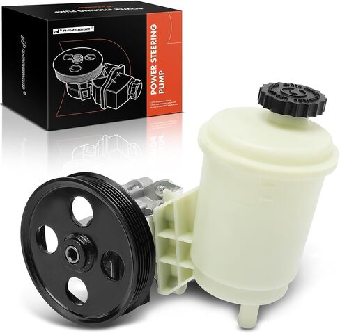 A-Premium Power Steering Pump, with Pulley & Reservoir, Compatible with Ram 1500 2011-2012, 3.7L 4.7L, Replace # 68069904AB, 68069904AC in Saudi Arabia