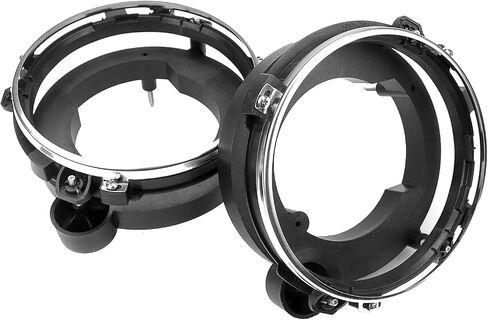 2PCS Headlight Bulb Brackets Buckets Kit For 1997-2006 Jeep Wrangler Part Number 110383 110384 (Left + Right) in Saudi Arabia