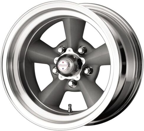 American Racing Vintage VN309 TT O 17X8 5X5.5 4.5 0mm VINTAGE SILVER MACHINED LIP - VN3097876 in Saudi Arabia