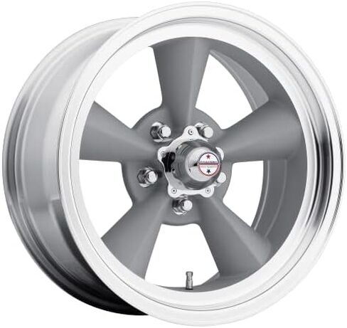 American Racing Vintage VN309 TT O 17X8 5X5.5 4.5 0mm VINTAGE SILVER MACHINED LIP - VN3097876 in Saudi Arabia