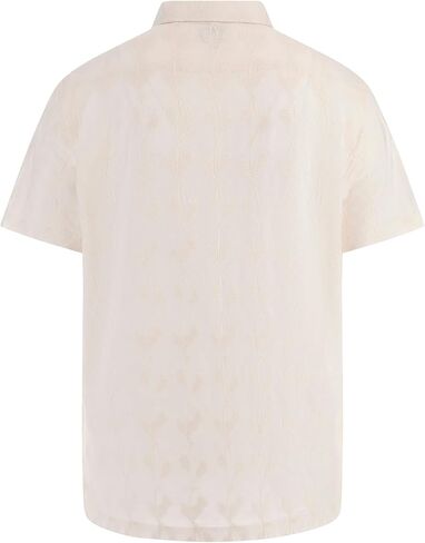 GUESS Men's Short Sleeve Jacoby Embroidered Shirt in Saudi Arabia