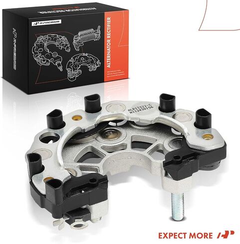 A-Premium Alternator Rectifier Compatible with Jeep Grand Cherokee 1999-2004 & Dodge Ram 1500 2500 3500 2002-2008, Durango 2003-2006, 14V Rectifier 6-50A Diodes in Saudi Arabia