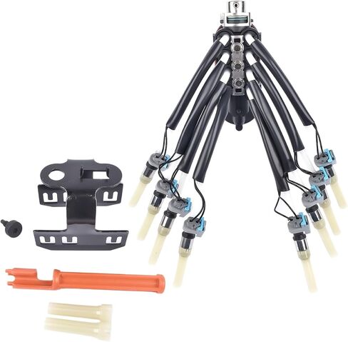 Fuel Spider Injector Assembly FJ503 W/Bracket Replacement For 1996-06 GM Chevy Pickup Trucks Suburban Express Savana Vortec 4.3L V6# FJ10565 217-3028 833-22102-6 12568332 19210688 in Saudi Arabia