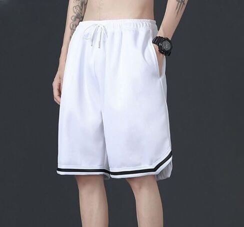 Men's Active Quick Dry Fit Shorts - Athletic Running Gym Workout Casual with Pockets in Saudi Arabia