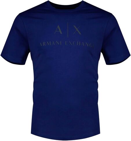 تي شيرت Armani Exchange رجالي كلاسيكي بشعار الطاقم in Saudi Arabia