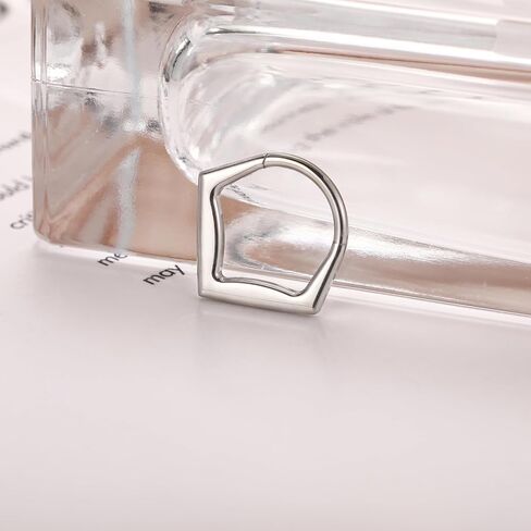 Funlmo G23 Titanium Septum Ring Daith Rook Tragus Helix Charilage Percing Jewelry Ring Ring Ring For Sensitive Skin in Kuwait