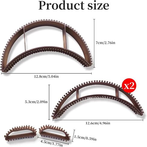 Bump It Hair Accessory, Bump It Up Headband, 5 Pcs Fluffy Styling Tool for Women and Girls, Bumpits for Hair, Hairdressing Tool Accessory Suitable for Long Thick Hair, Ponytail and So on in Saudi Arabia