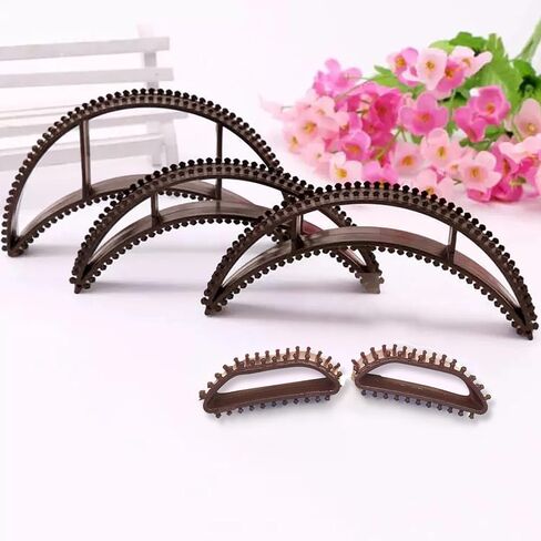 Bump It Hair Accessory, Bump It Up Headband, 5 Pcs Fluffy Styling Tool for Women and Girls, Bumpits for Hair, Hairdressing Tool Accessory Suitable for Long Thick Hair, Ponytail and So on in Saudi Arabia
